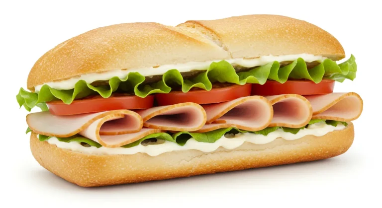 Slim 6: Provolone plain Sandwich