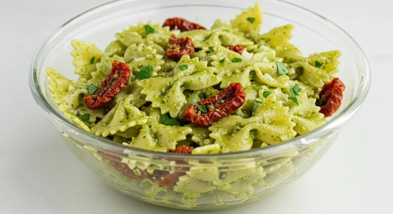 Pesto Bowtie Pasta Salad